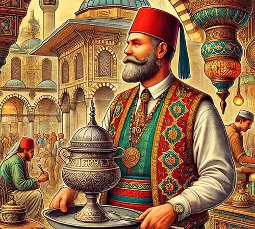 osmanlı şerbeti,osmanlı şerbet,osmanlı şerbetçisi