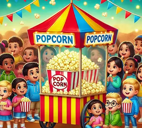 patlamış mısır,patlamış mısır arabası,popcorn,popcorn car